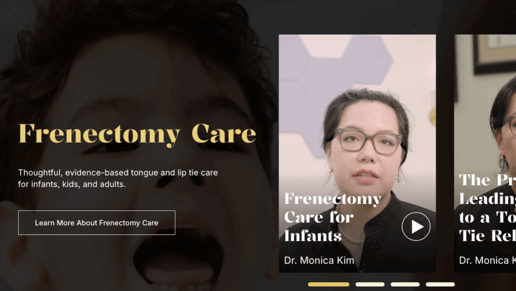 Evie Sabet's Website | Frenectomy Care