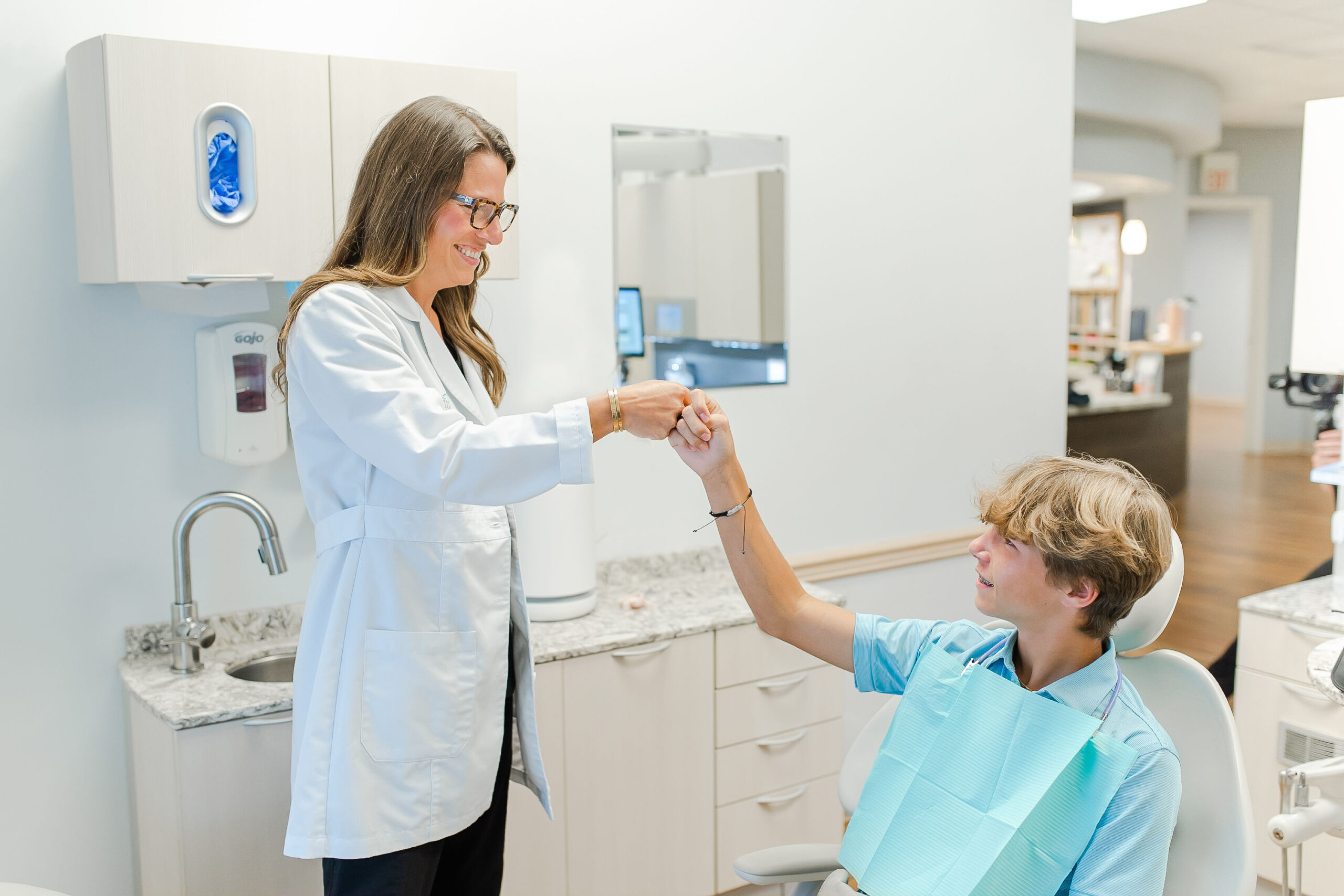 doctor buehler and her son colton