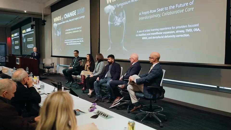 Winds of Change interdisciplinary panel in the lecture hall